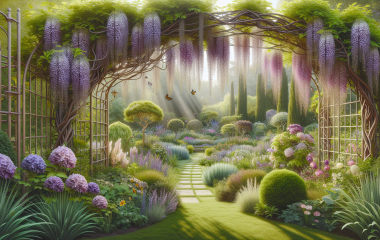 Садовая решетка – очаровательный элемент малой архитектуры